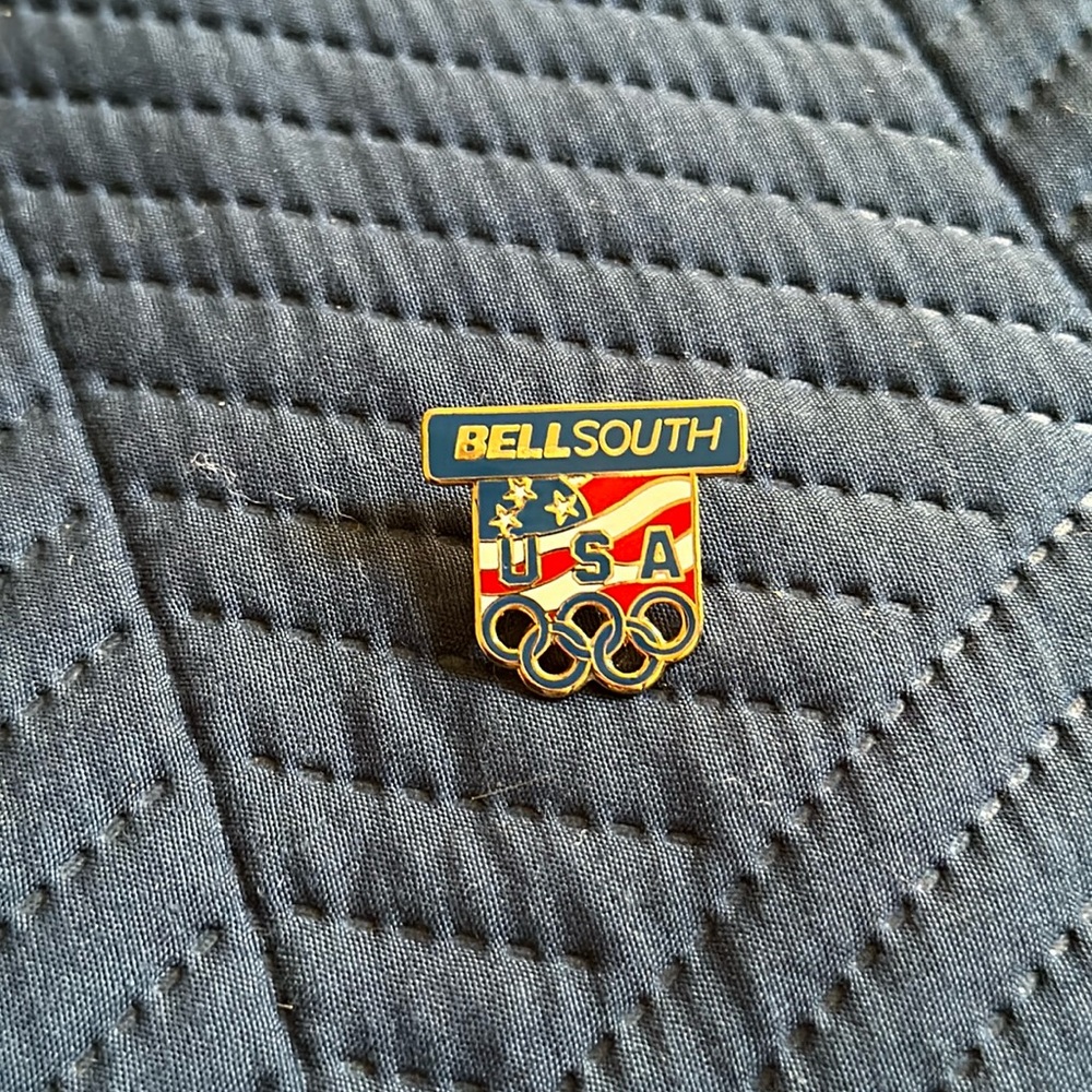 Bellsouth USA Olympic vintage pin